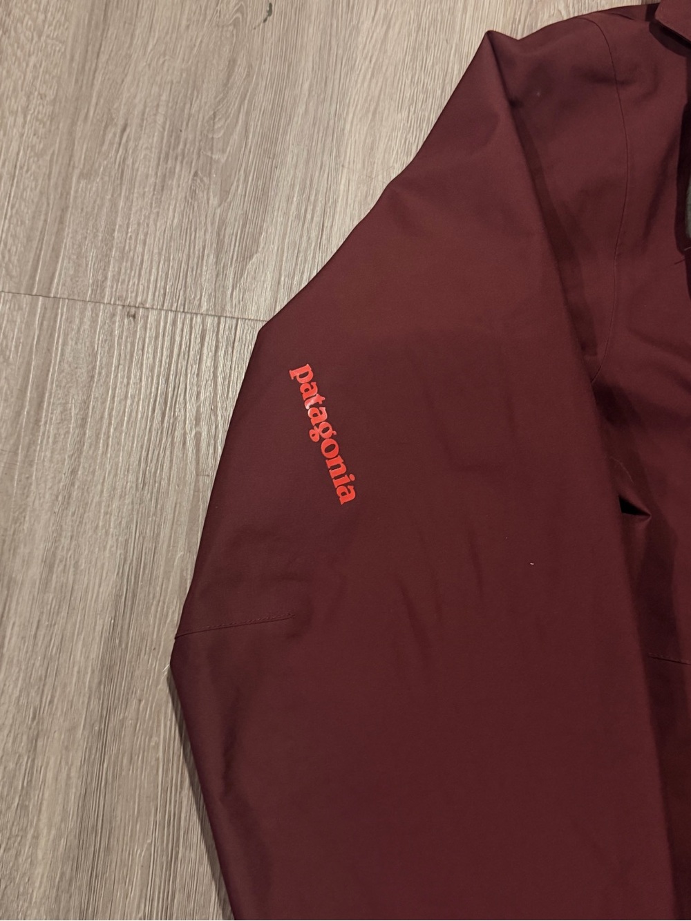 Patagonia Womens H2No RECCO Hooded Snowbelle Jacket Sz Large Red 31680 EUC - Picture 5 of 11